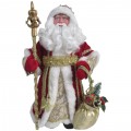 Декоративная кукла "Дед Мороз в красном костюме" 30 см