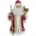 Декоративная кукла "Дед Мороз" 30 см, красный