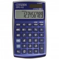 Калькулятор карманный CPC-112BL 12 разрядов, двойное питание, 72*120*9 мм, синий